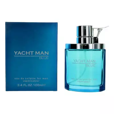 Yacht Man Blue By Myrurgia 3.4 Oz Eau De Toilette Spray For Men • $13