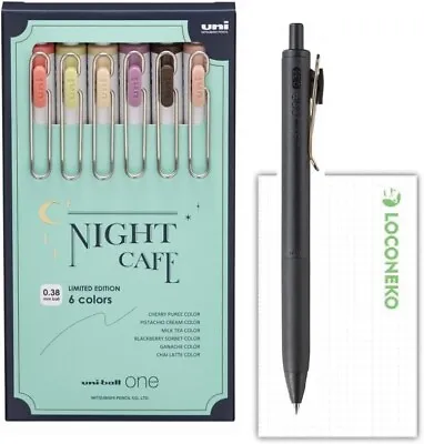 Mitsubishi Pencil Uni-Ball One Limited Edition Night Cafe Color 0.38mm • $31.85