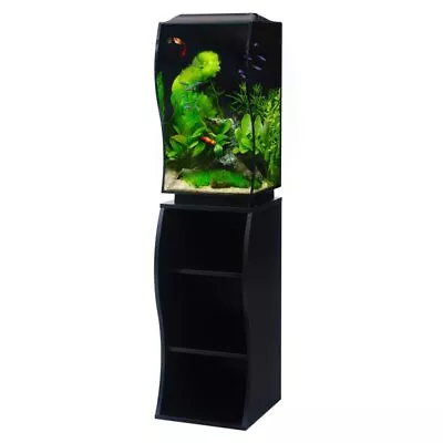 Interpet Aqua Curve LED 62 Fish Tank & Cabinet LED Lighting Filter Aquarium • £249.99