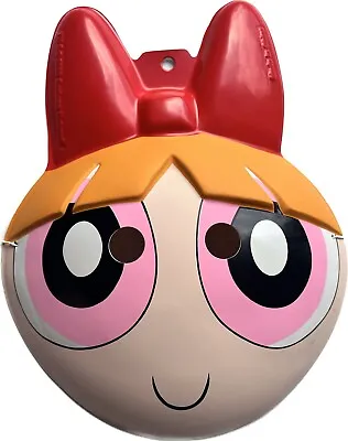 VTG The Powerpuff Girls Blossom Halloween Cosplay Mask Cartoon Network PVC - NEW • $19.95