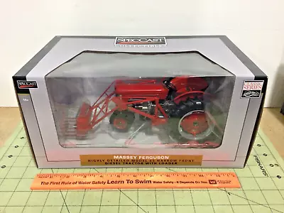 1/16 Scale Massey Ferguson 65 Narrow Front Tractor With Loader NIB SpecCast • $86.95