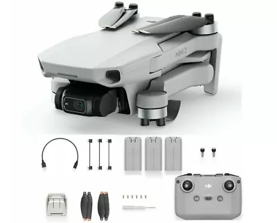 Buy 1 Get 1 Free!  Dji Mini 2 Drone Quadcopter Ready To Fly 3 Battery Bundle • $800