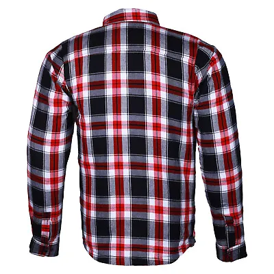 Men Motorbike Flannel Lumberjack Shirts Reinforced DuPont™ Kevlar® Fiber Timber • $168.99