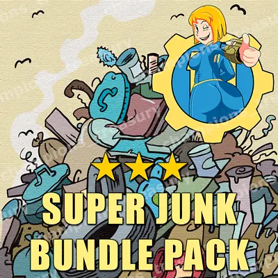 PC ⭐⭐⭐ SUPER Junk Bundle Pack (21k Each Junk And 21k Each Flux) +40k Caps [MAX] • $19