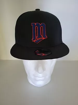 New Era Minnesota Twins MLB Graphic Snapback 9Fifty Adjustable Men's Cap - Black • $29.99