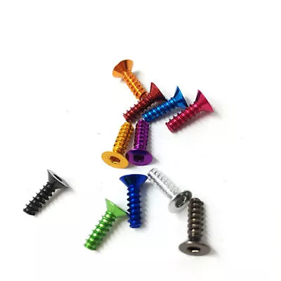 M3*8mm Aluminium Alloy Countersunk Head Hex Socket Screws Model Hexagon Bolt • £7.69