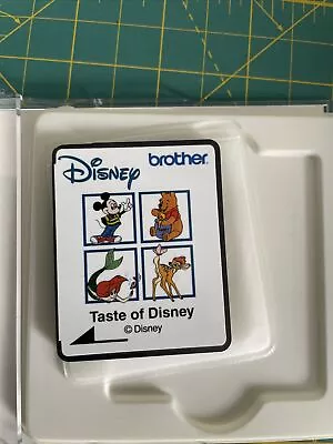 Brother Disney Embroidery Machine Card.”Taste Of Disney” • £35