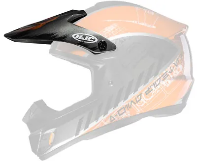 HJC CS-MX II Rebel X-Wing Helmet Replacement Visor/Peak Orange/Black • $21.37