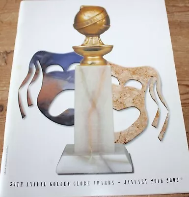 $9.99 • Buy 59th Annual Golden Globe Awards Program 2002 Hollywood Foreign Press Association