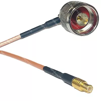 RG316 N MALE ANGLE To MCX MALE RF Cable Rapid-SHIP LOT • $7.99