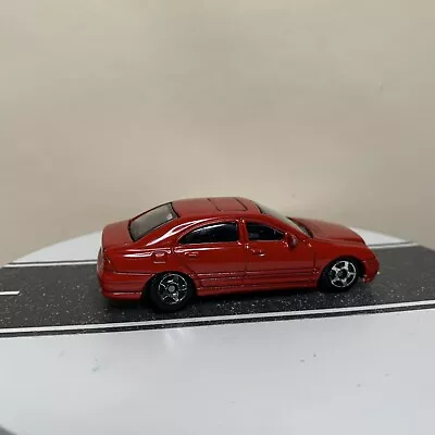 2003 MotorMax 6066 Mercedes-Benz C-Class C320 Sedan Red Gloss - 1:64 As-Pictured • $8.95