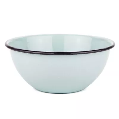 NEW Falcon Enamel Deep Cereal Bowl Pastel Blue 16cm • £4.95