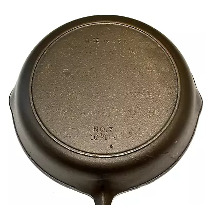 Cast Iron Cookware..$55! Vintage BSR Cast Iron No.7 10 1/4 IN - Made In USA • $35.99