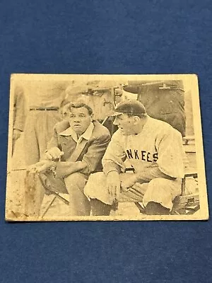 1948 Swell #1 Babe Ruth Story “in The Making” William Bendix NICE!  Rare • $399