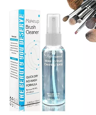 Makeup Brush Cleaner No-Washing Quick Drying Deep Cleaning Spray • $8