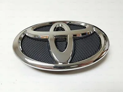 2009-2013 140MM BLACK CHROME FRONT GRILL EMBLEM BUMPER Fit For TOYOTA COROLLA • $17.98