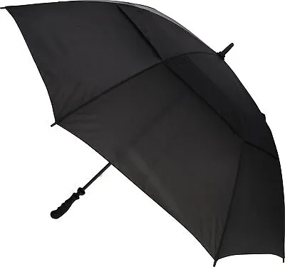 Divot Golf 62in Windbuster Black Umbrella New • $10.79