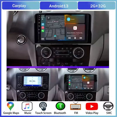 9  For Mercedes Benz ML GL ML350 GL320 X164 Android 12 Car Radio GPS Carplay New • $148.99