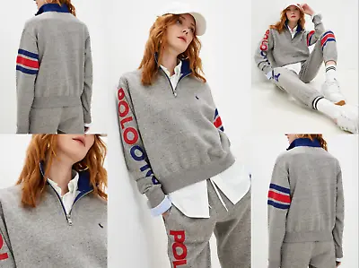 Polo Ralph Lauren Fringe Olympian Sweatshirt Pullover Sweater Jumper • £141.73