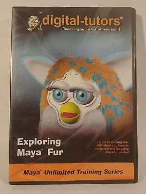 MAYA  | Digital Tutors DVD | Exploring MAYA Fur | Maya Unlimited Training Series • $18.99