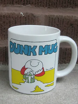£10.81 • Buy Ziggy Dunk Mug Coffee Donut Comic Strip Tom Wilson Stoneware MUG - 1980