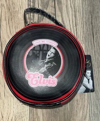Elvis Vinyl Record Crossbody Bag Purse New • $59.95