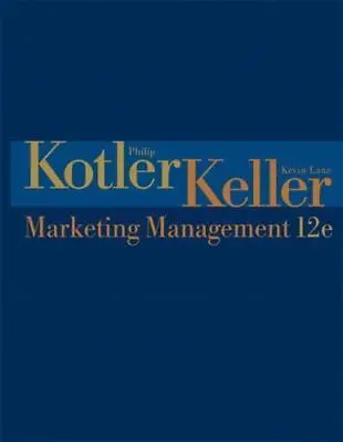 Marketing Management - Philip Kotler 0131457578 Hardcover • $6.42