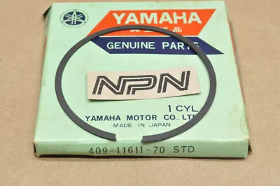 NOS Yamaha 1977 TZ750 Standard Size Piston Ring 409-11611-70 • $150.71