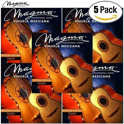 5-PACK Magma VM100N Vihuela Mexicana Special Nylon Strings • $24.95