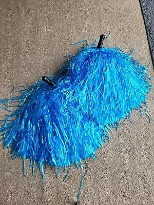 Blue Pompoms Cheerleader Fancy Dress • £5.99