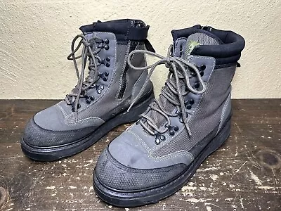 Orvis Men's Wading Boots Size 10 Waders With Zipper And Rubber Sole Fishing • $59.99