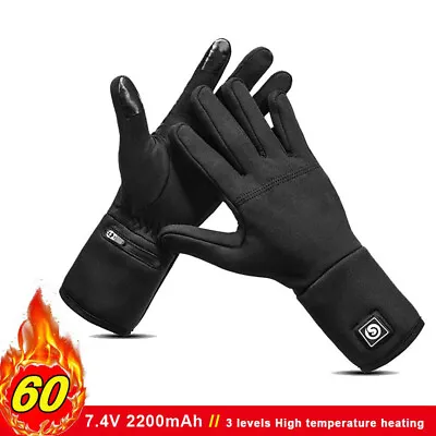 $139.99 • Buy SAVIOR HEAT Winter Electric Heated Gloves Liner For With Rechargable Battery
