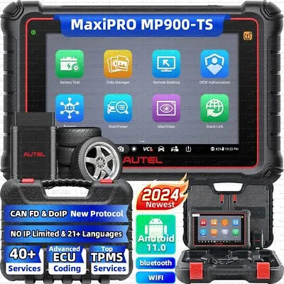 2024 Autel Maxisys MP900-TS PRO Full TPMS Car Diagnostic Scanner Tool Key Coding • $1059
