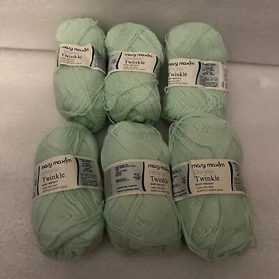 Mary Maxim Twinkle Baby Weight Yarn - Lot Of 6 • $12