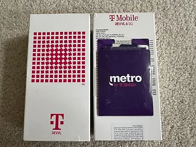 REVVL 6 5G Metro By T-Mobile 64GB Smart Phone NEW • $119