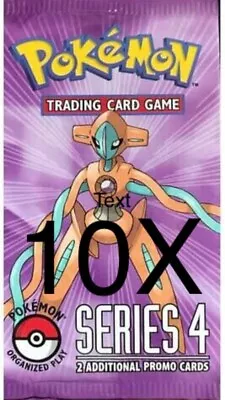 10x SEALED Pokemon TCG Pop Series 4 Packs • $599