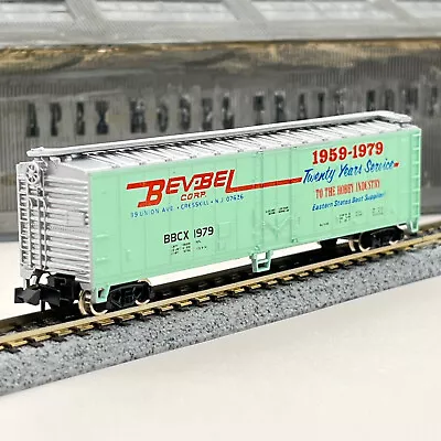 Bev-Bel Atlas 20 Year Anniversary 50 Ft Plug Door Boxcar BBCX 1979 N Scale • $16.99