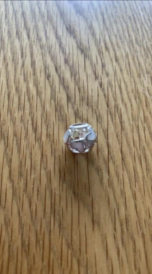 £16 • Buy Pandora Silver/14K Gold Open Work Heart Charm