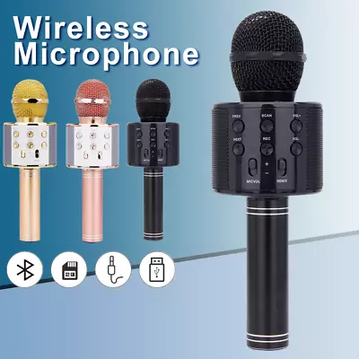 Samsung Karaoke Android Wireless Microphone KTV Bluetooth 4.0 Q9 IPhone Speaker • $19.99