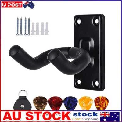 $12.59 • Buy Guitar Hanger Hook Holder Wall Mount Stand Rack Bracket Display With Screw Nut