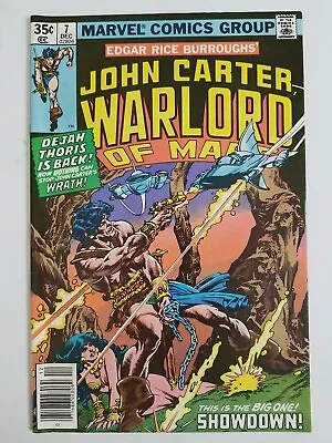 John Carter Warlord Of Mars (1977) #7 - Very Fine • $4