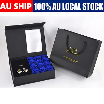 Valentines Mothers Day Flower Jewelry Box Rose Present  Birthday Party Gifts • $15.59