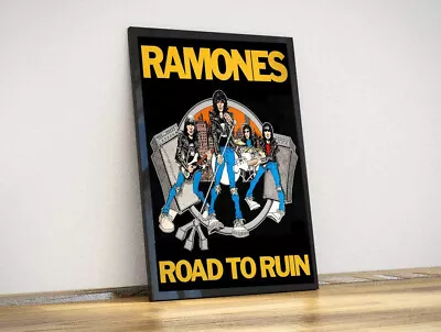 $13.99 • Buy The Ramones Punk Music Concert Poster