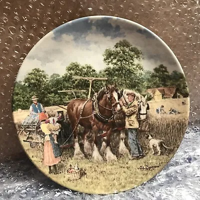 £30 • Buy Wedgwood LIFE ON THE FARM Collector Plates, Each With Plate Hanger