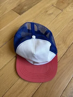 £0.99 • Buy Baseball Cap Hat Mesh Snapback Sun Cap Headwear Red White Blue