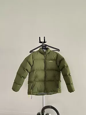 Kathmandu Boys Duck Down 550 Jacket 8-10 Years Green • $60