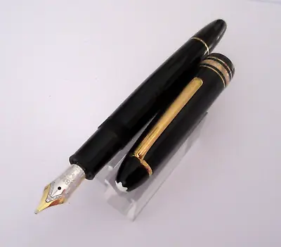 Pen Fountain Pen Of Prestige MONTBLANC Traveller Model 147 Gold 18 Carat N455 • $480.90