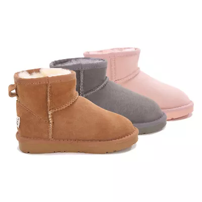 AXAustralia UGG Boots Kids Children Premium Australia Sheepskin Water Resistant • $33.99