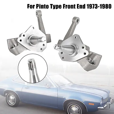 Left/R Hot Rod 2  Drop Spindles For Ford Pinto Mustang II 74-78 Forged Steel T7 • $119.99