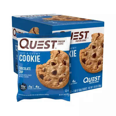 Quest Nutrition Protein Cookie - Protein Snacks • £39.94